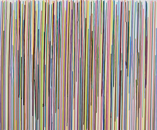 Colorful stripes! de Astrid Stoeppel, Pintura a la venta en Singulart