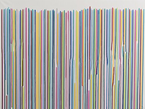 Line shape #1 par Astrid Stoeppel, Peinture en vente sur Singulart