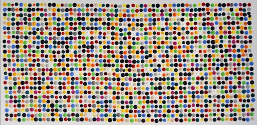 Lacy colors #2 par Astrid Stoeppel, Peinture en vente sur Singulart