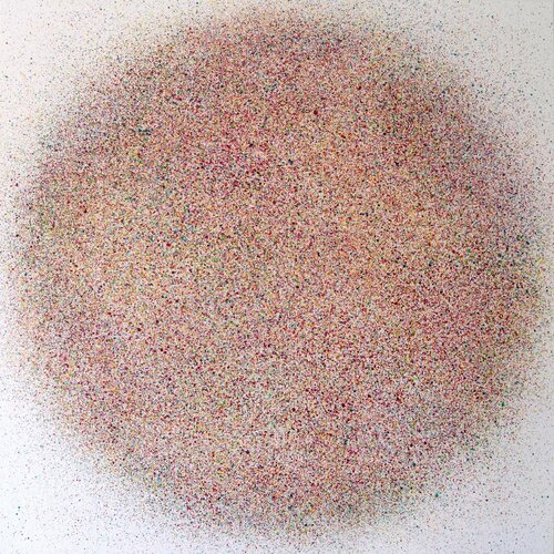Softer dot #2 di Astrid Stoeppel, Pittura in vendita su Singulart