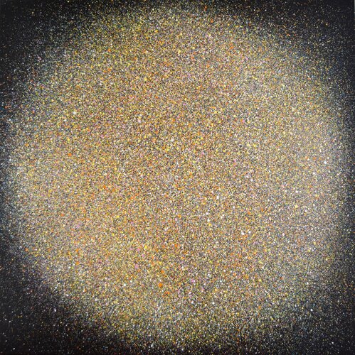 Diverging dot #4 von Astrid Stoeppel, Malerei kaufen auf Singulart