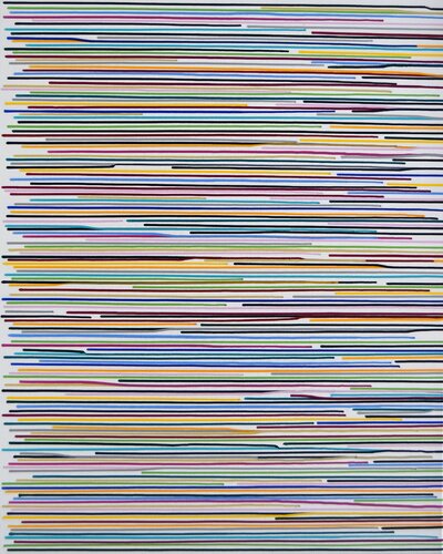 Colorful stripes #5 di Astrid Stoeppel, Pittura in vendita su Singulart