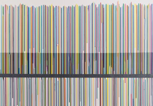 Color contrast #3 par Astrid Stoeppel, Peinture en vente sur Singulart