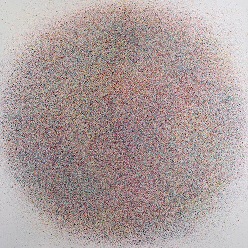 Softer dot #3 di Astrid Stoeppel, Pittura in vendita su Singulart