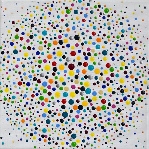 Colorful minis #13 van Astrid Stoeppel, Schilderij te koop op Singulart