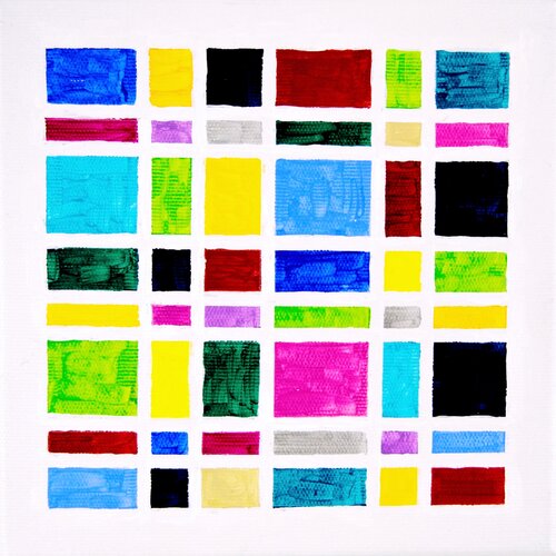 Colorful minis #10 di Astrid Stoeppel, Pittura in vendita su Singulart