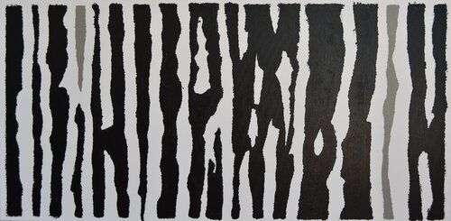 Zebra style! van Astrid Stoeppel, Schilderij te koop op Singulart