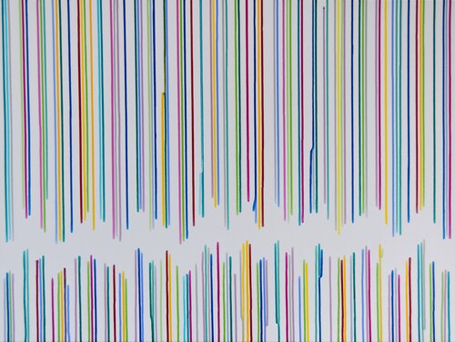 Minimalist gap #5 von Astrid Stoeppel, Malerei kaufen auf Singulart