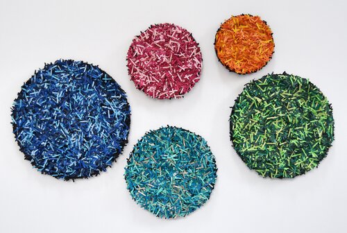 Paperwork Dots! di Astrid Stoeppel, Pittura in vendita su Singulart