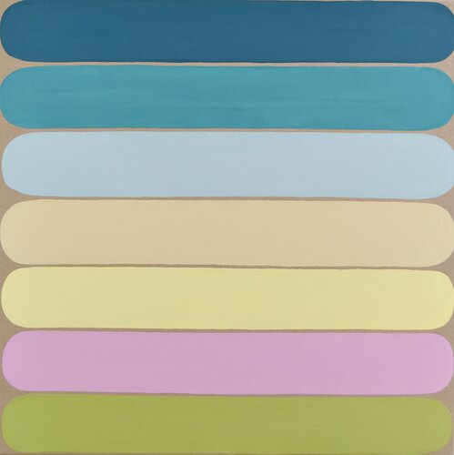 South Beach formation! von Astrid Stoeppel, Malerei kaufen auf Singulart