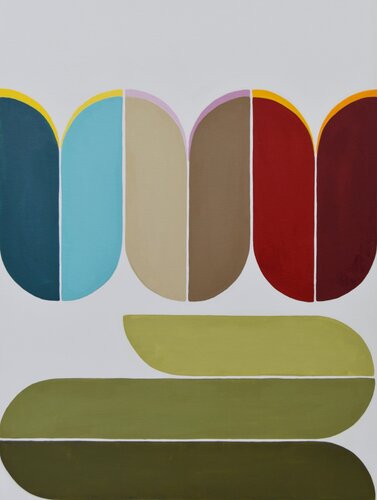Tulip formation #2 de Astrid Stoeppel, Pintura a la venta en Singulart