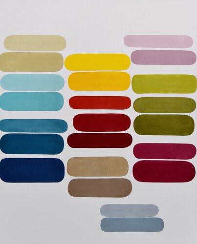 Color Scheme #4 par Astrid Stoeppel, Peinture en vente sur Singulart