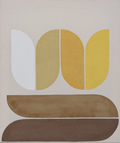 Neutral formation #4 par Astrid Stoeppel, Peinture en vente sur Singulart