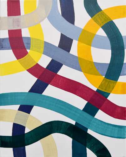 Mix-up #5 van Astrid Stoeppel, Schilderij te koop op Singulart