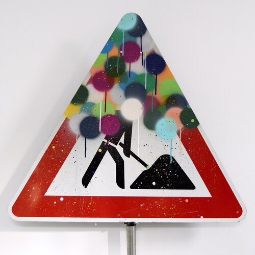 STREET Dots #1 di Astrid Stoeppel, Pittura in vendita su Singulart