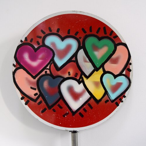 STREET Hearts #2 di Astrid Stoeppel, Pittura in vendita su Singulart