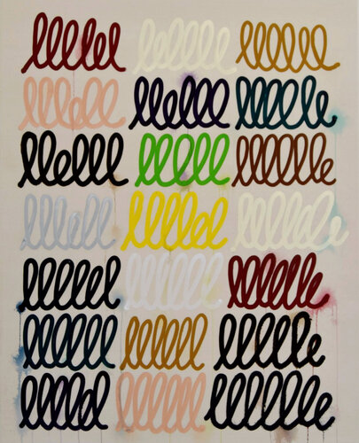Script #5 di Astrid Stoeppel, Pittura in vendita su Singulart