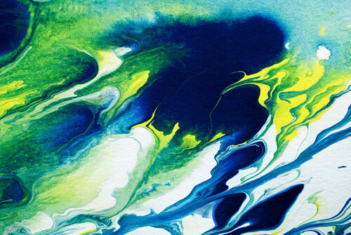 Blue hole (Alu Dibond) von Astrid Stoeppel, Fotografie kaufen auf Singulart