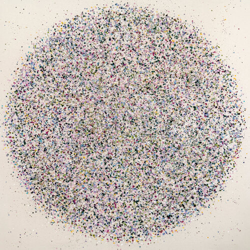 The Nature Dot "Summer" di Astrid Stoeppel, Pittura in vendita su Singulart