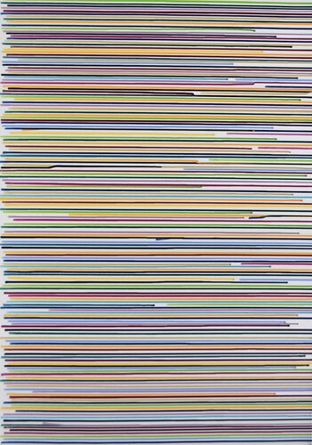 Colorful stripes #8 di Astrid Stoeppel, Pittura in vendita su Singulart