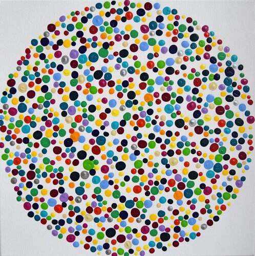 Dotted #3 von Astrid Stoeppel, Malerei kaufen auf Singulart