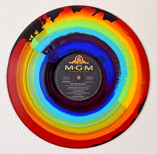 Vinyl pride! van Astrid Stoeppel, Schilderij te koop op Singulart