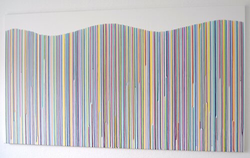Wide colors #8 van Astrid Stoeppel, Schilderij te koop op Singulart