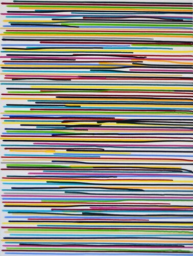Colorful lines! van Astrid Stoeppel, Schilderij te koop op Singulart