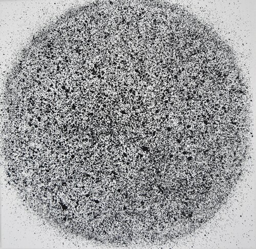 Black dot! von Astrid Stoeppel, Malerei kaufen auf Singulart