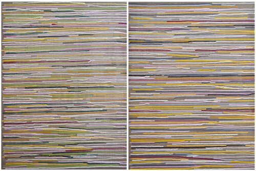 Nature springtime! diptych (2x 80x59cm) Astrid Stoeppel