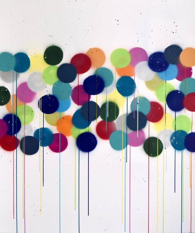 Spraydots #7 Astrid Stoeppel