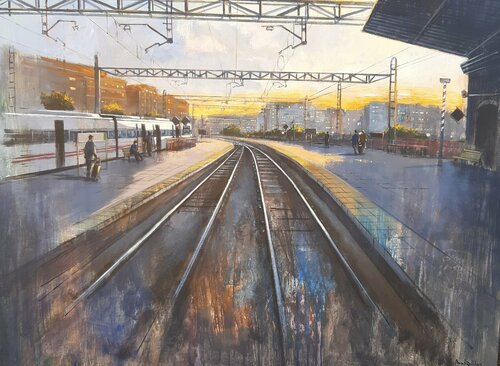 Madrugada by Manuel Doblas, Painting for Sale on Singulart