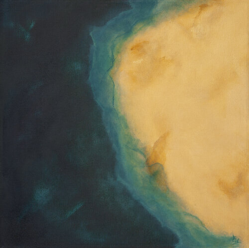 The North Sea, Inhospitable di Anne Cherubim, Pittura in vendita su Singulart