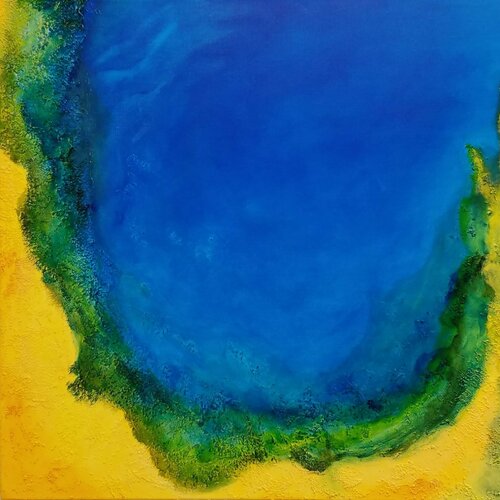 Ocean Jewel v van Anne Cherubim, Schilderij te koop op Singulart