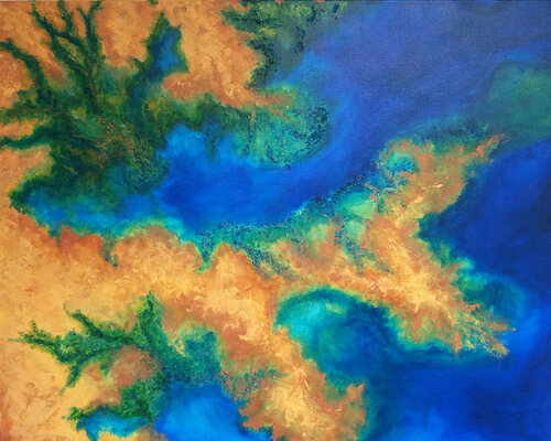 I'm Standing Here van Anne Cherubim, Schilderij te koop op Singulart