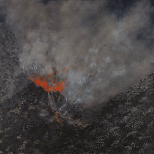 This is Not A Deep-Sea Vent par Anne Cherubim, Peinture en vente sur Singulart