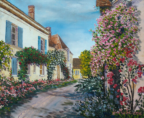 Rue des rosiers Gyslaine Pachet Micheneau