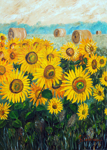 Lumière d'été van Gyslaine Pachet Micheneau, Schilderij te koop op Singulart