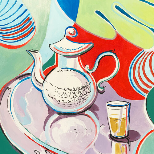 The Teapot van Wiame Azzouzi, Schilderij te koop op Singulart