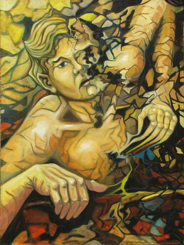 Children of the Dust van X Harkrader, Schilderij te koop op Singulart