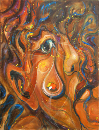 Time O Sad van X Harkrader, Schilderij te koop op Singulart