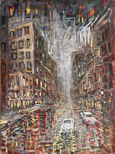 Urban Soho van X Harkrader, Schilderij te koop op Singulart