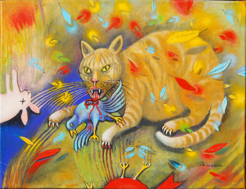 Nature vs Domestic van X Harkrader, Schilderij te koop op Singulart