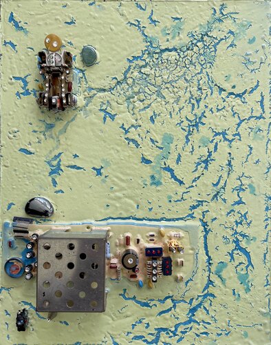 Urban Landscape II van X Harkrader, Schilderij te koop op Singulart