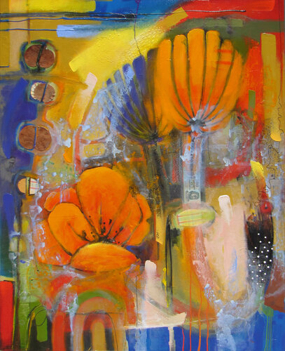 Acqua di Fiori Essenziale van X Harkrader, Schilderij te koop op Singulart