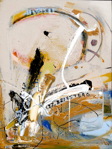 Silent Echo V van X Harkrader, Schilderij te koop op Singulart