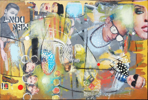 Fashion Landscape II van X Harkrader, Schilderij te koop op Singulart
