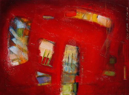 Red III van X Harkrader, Schilderij te koop op Singulart