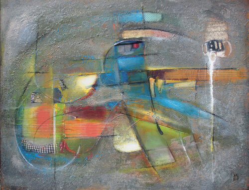 Composition I van X Harkrader, Schilderij te koop op Singulart