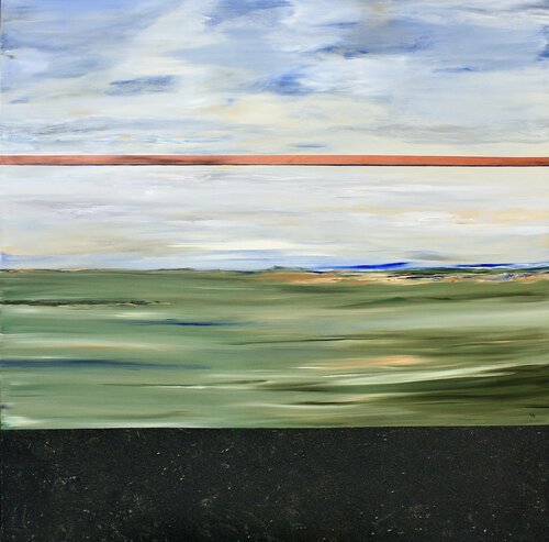 Hope on Green van Michele Krauss, Schilderij te koop op Singulart